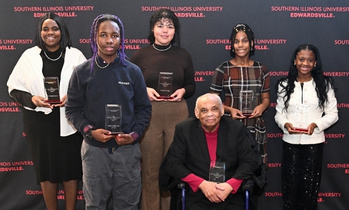 All six recipents of the 2024 Dr. King Awards in a group photo